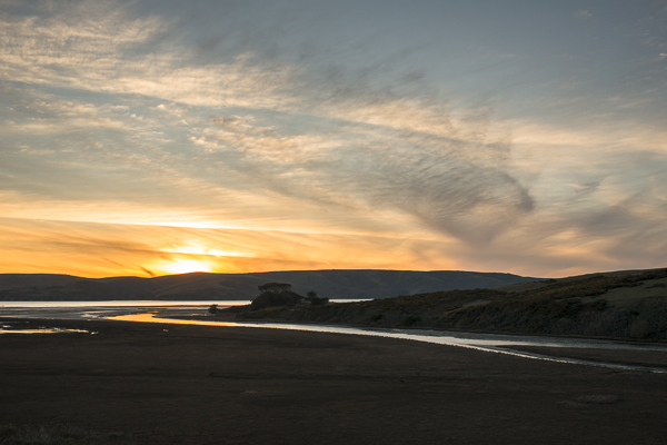 point reyes sunset
