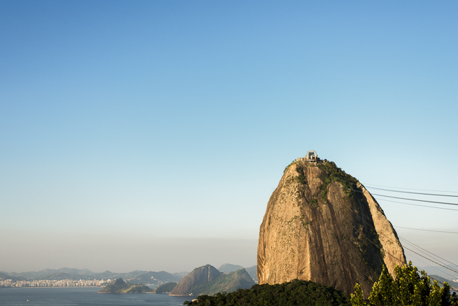 pao de acucar at sunset