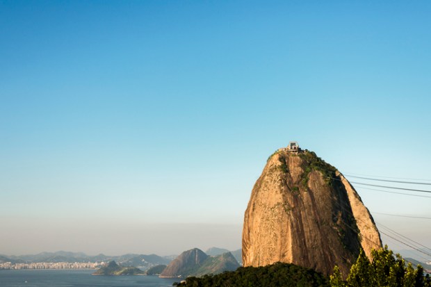 pao de acucar at sunset
