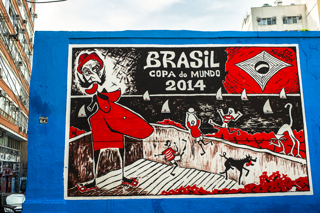 world cup street art