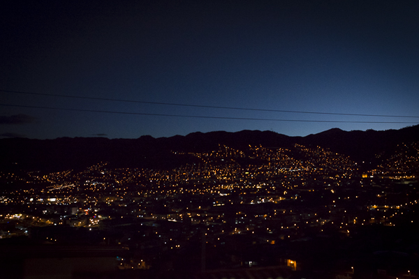 cusco at night