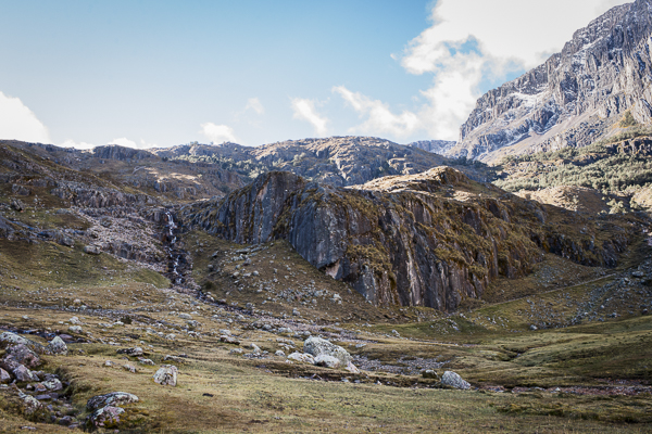 peaks of the andes