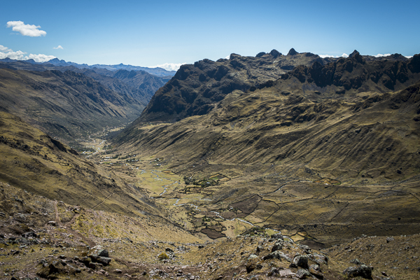 view of lares from above