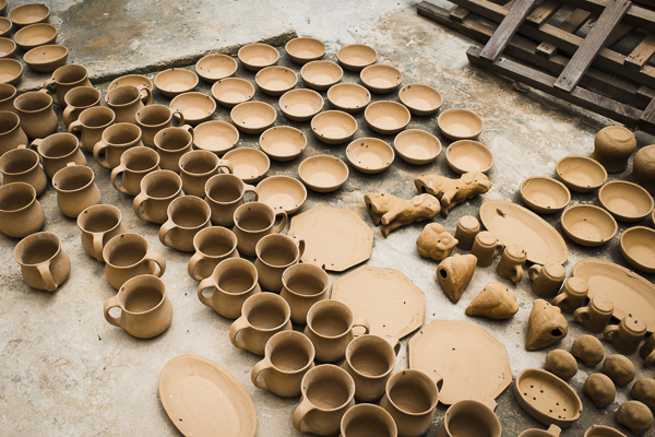 pottery